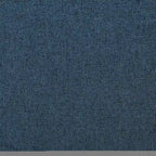 Poltrona a pozzetto imbottita blu navy 31 con borchie decorative