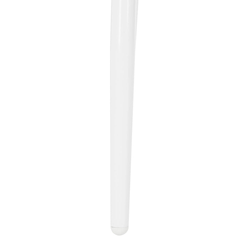 Natalia Scrivania Mid-Century Scandinava Bianca con Due Cassetti