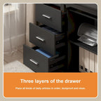 Scrivania a L da 55 pollici, Scrivania da Lavoro per Computer con Spazio di Archiviazione, 5 Colori