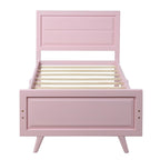 Letto a piattaforma in legno