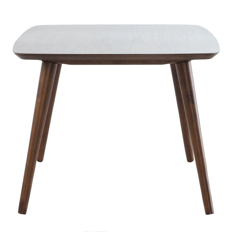 Tavolino Rettangolare in Legno di Metà Secolo di   - 39.50L x 23.70 W x 18.25 H