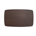 Tavolino Rettangolare in Legno di Metà Secolo di   - 39.50L x 23.70 W x 18.25 H