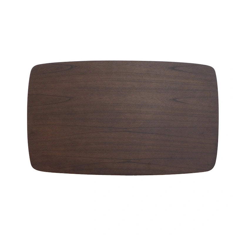 Tavolino Rettangolare in Legno di Metà Secolo di   - 39.50L x 23.70 W x 18.25 H