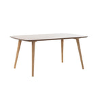 Tavolino Rettangolare in Legno di Metà Secolo di   - 39.50L x 23.70 W x 18.25 H