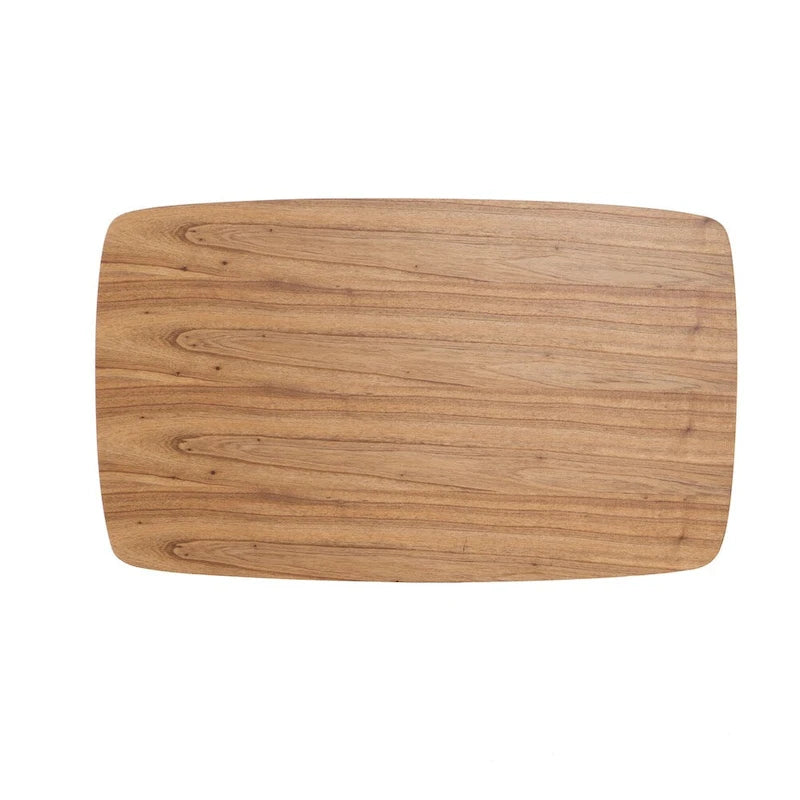 Tavolino Rettangolare in Legno di Metà Secolo di   - 39.50L x 23.70 W x 18.25 H