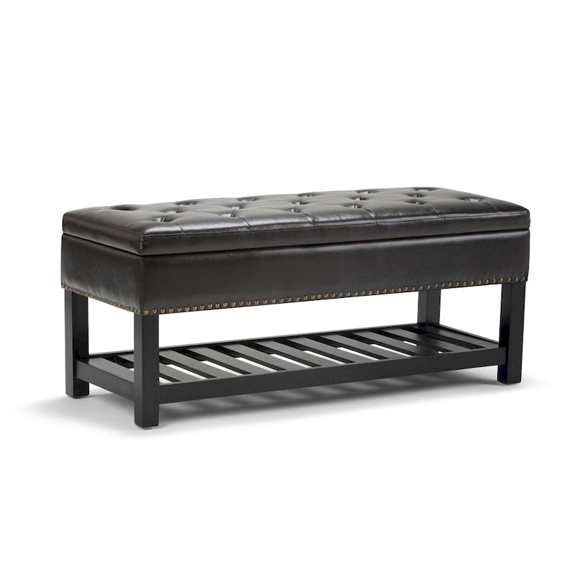   Riley 43 inch Wide Rectangle Ottoman Bench - 43 W x 17 D x 19 H