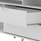 Manhattan Mobile TV con gambe in metallo 62,99 pollici Rockefeller