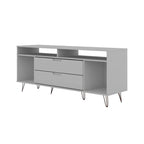 Manhattan Mobile TV con gambe in metallo 62,99 pollici Rockefeller