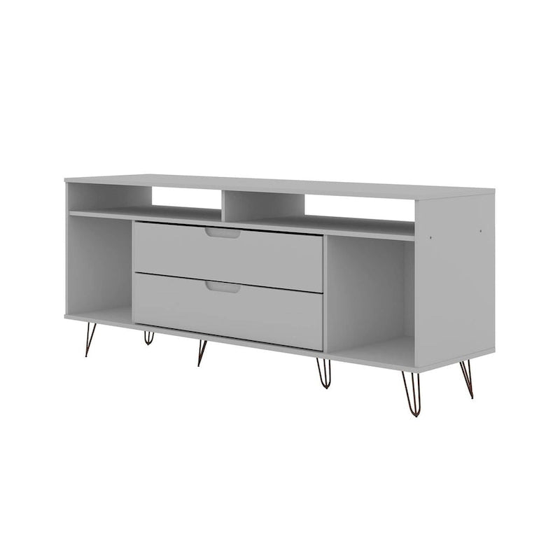 Manhattan Mobile TV con gambe in metallo 62,99 pollici Rockefeller