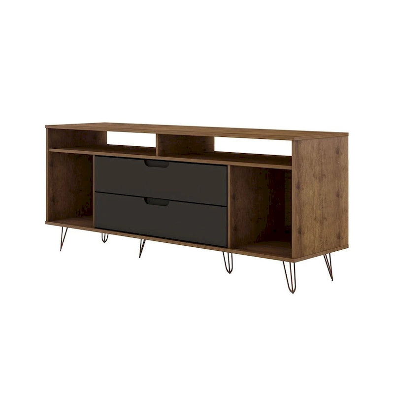 Manhattan Mobile TV con gambe in metallo 62,99 pollici Rockefeller