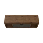 Manhattan Mobile TV con gambe in metallo 62,99 pollici Rockefeller