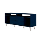 Manhattan Mobile TV con gambe in metallo 62,99 pollici Rockefeller