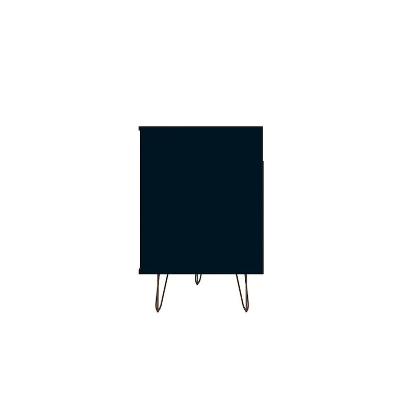 Manhattan Mobile TV con gambe in metallo 62,99 pollici Rockefeller