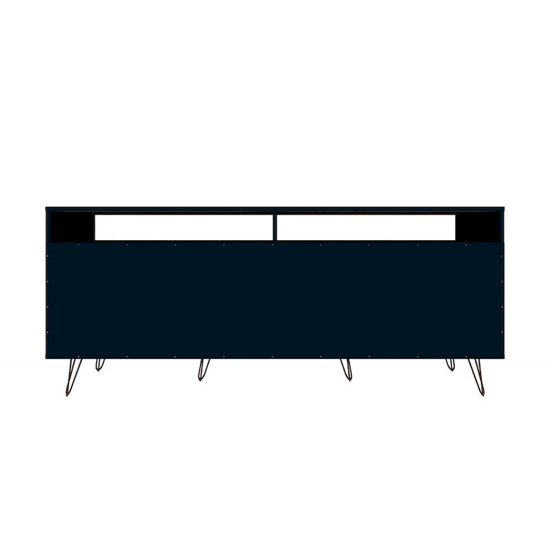 Manhattan Mobile TV con gambe in metallo 62,99 pollici Rockefeller