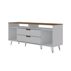 Manhattan Mobile TV con gambe in metallo 62,99 pollici Rockefeller