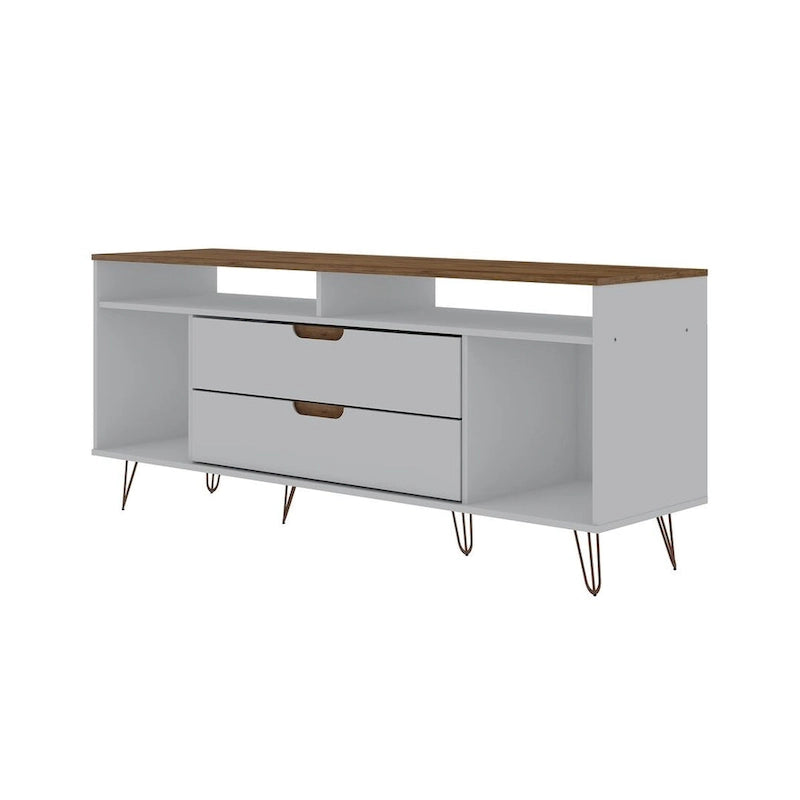 Manhattan Mobile TV con gambe in metallo 62,99 pollici Rockefeller