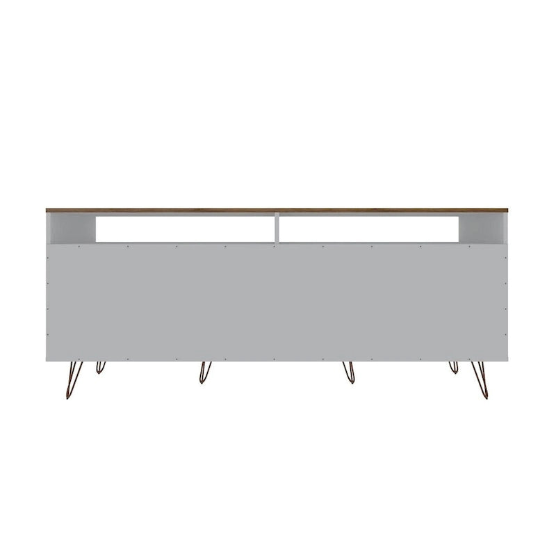 Manhattan Mobile TV con gambe in metallo 62,99 pollici Rockefeller