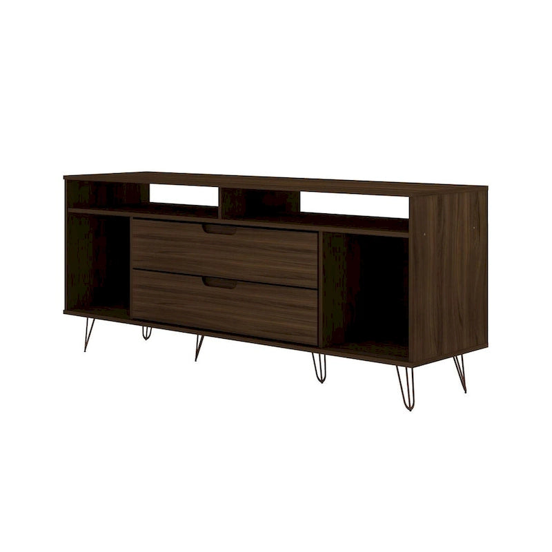 Manhattan Mobile TV con gambe in metallo 62,99 pollici Rockefeller
