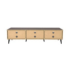 Mobile TV con ripiani aperti, per TV fino a 85 pollici - N/D