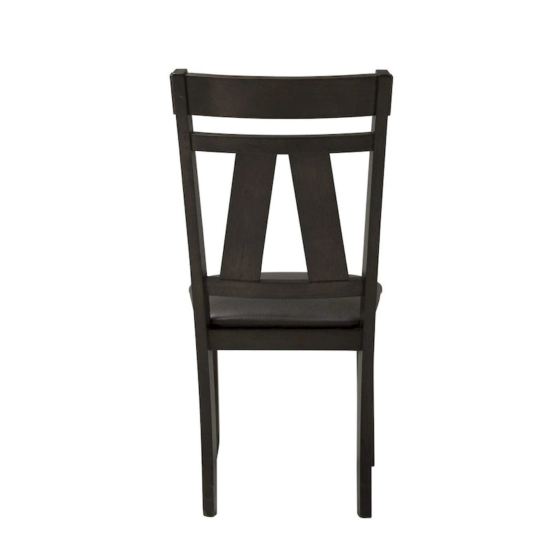 Sedia con Schienale a Fuso (Set da 2)