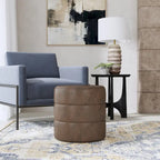Pouf rotondo imbottito