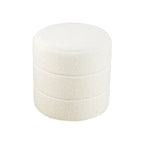 Pouf rotondo imbottito