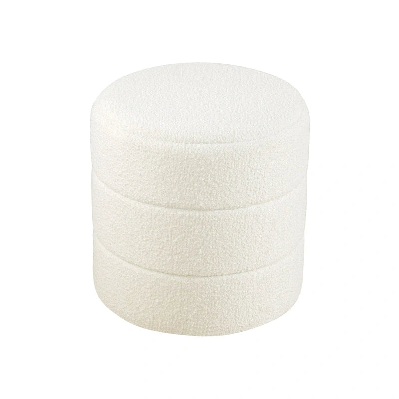 Pouf rotondo imbottito