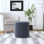 Pouf rotondo imbottito