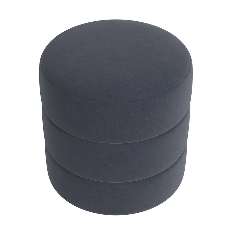 Pouf rotondo imbottito