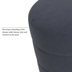 Pouf rotondo imbottito