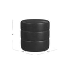 Pouf rotondo imbottito