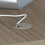 Scrivania C 60W con allungo e mobiletto di