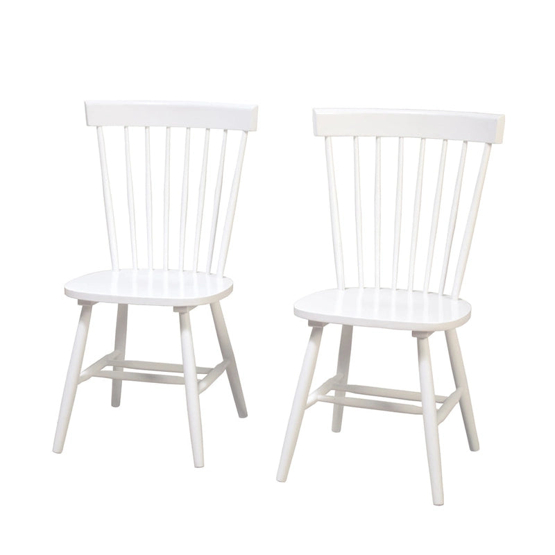 Set da pranzo Kale 5 pezzi bianco