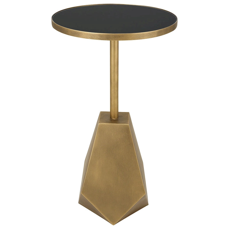 Tavolino Accent Geometrico Comet Bronzo - 14L x 24A x 14P