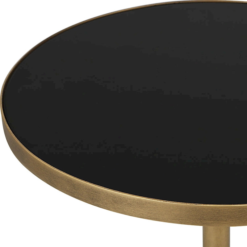 Tavolino Accent Geometrico Comet Bronzo - 14L x 24A x 14P