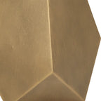 Tavolino Accent Geometrico Comet Bronzo - 14L x 24A x 14P