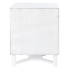 Comodino/Tavolino d'appoggio Dayana con 2 cassetti in rattan