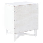 Comodino/Tavolino d'appoggio Dayana con 2 cassetti in rattan