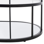 Tavolino da caffè Frederica a 3 ripiani - 42 L x 21 P x 17 A - 42Lx21Px17A