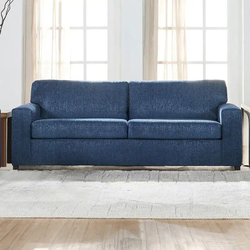   Leo Cushion Back Sofa, Made in USA