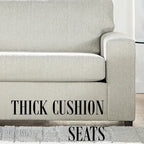 Divano Leo Cushion Back, Prodotto negli USA