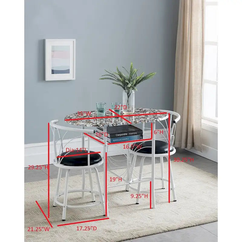 Set da pranzo 3 pezzi