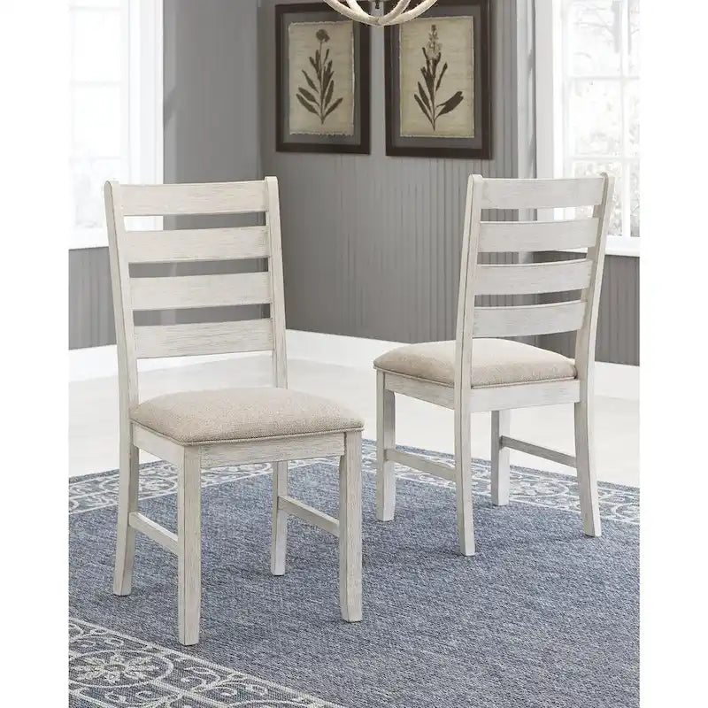 Pacco Cena 5 Pezzi Skempton Bianco / Marrone Chiaro