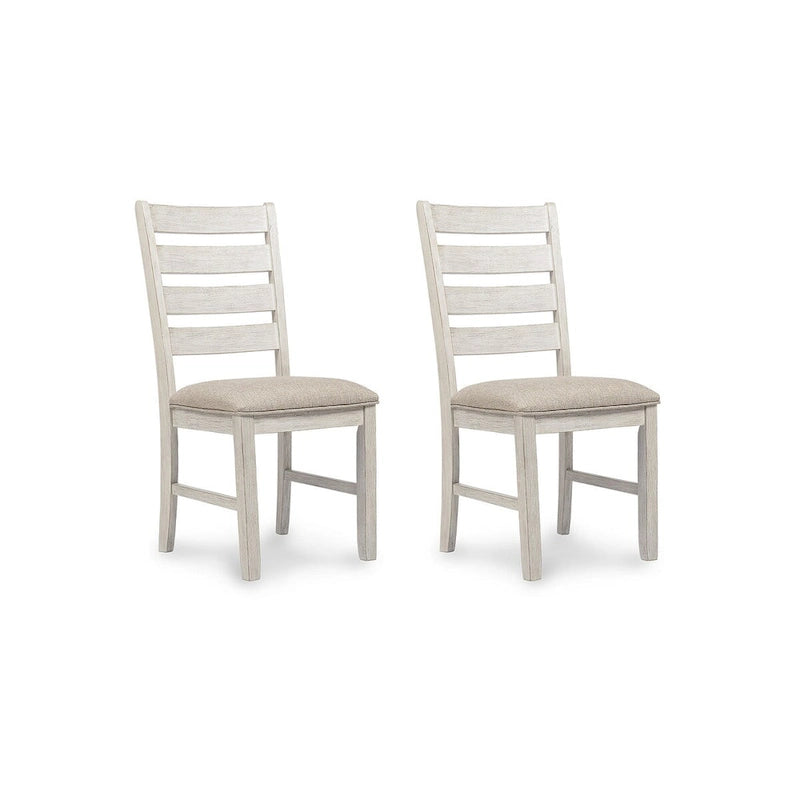 Pacco Cena 5 Pezzi Skempton Bianco / Marrone Chiaro