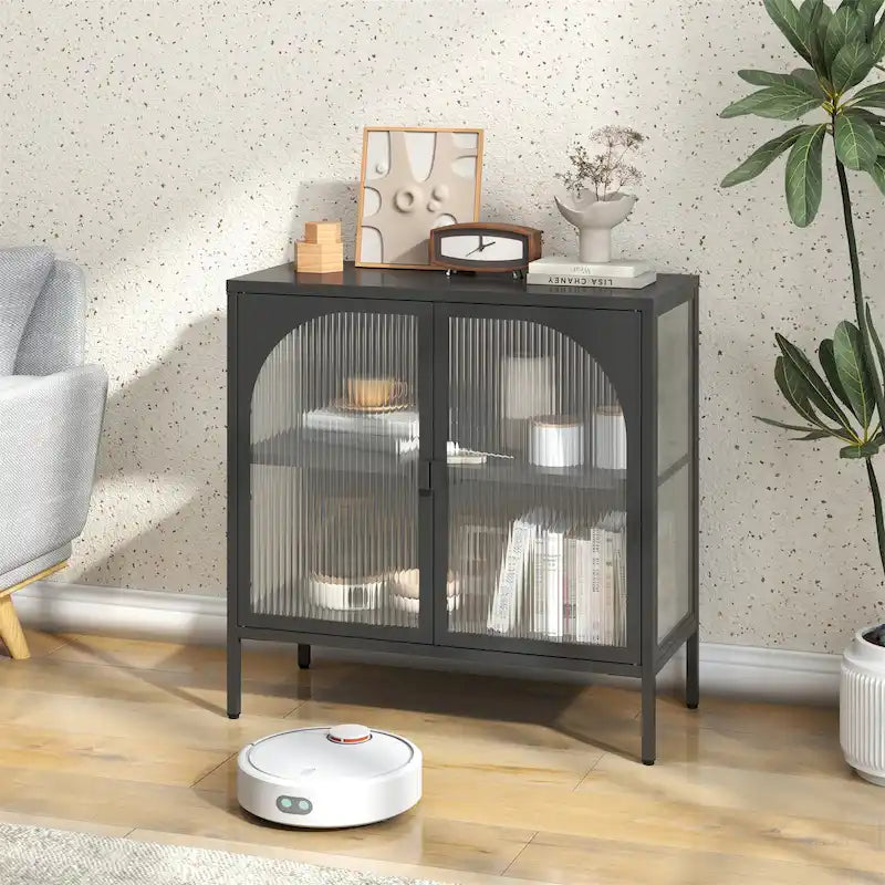 Credenza laterale in metallo