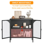 Credenza laterale in metallo