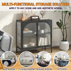 Credenza laterale in metallo