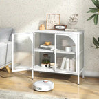 Credenza laterale in metallo